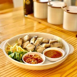 ปลากะพงลวกจิ้ม