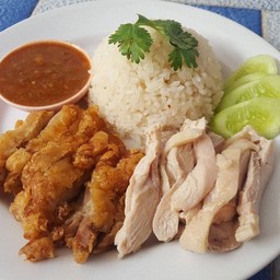 โปรสุดคุ้ม ข้าวมันไก่ผสม พิเศษ 3 กล่อง ราคาพิเศษ