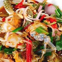 ยำปูม้าปลาร้า