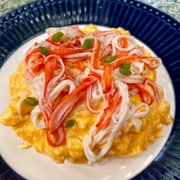 ข้าวไข่ข้นปูอัด