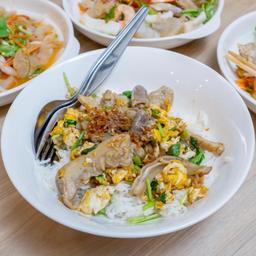 ข้าวแห้งหมูรวม ธรรมดา