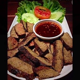 ตับเนื้อย่าง