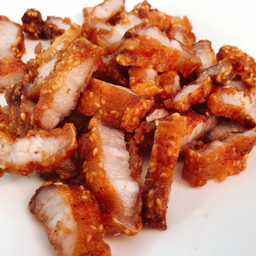 คอหมูทอด