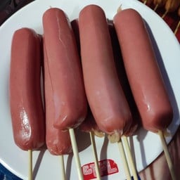 ลูกชิ้นย่าง(ข้าวยำสายบุรี)ฮาลาล รามฯ55