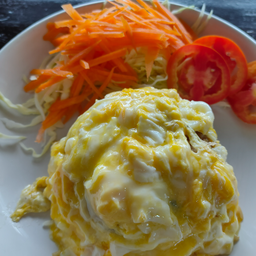 ยากิเมชิ(ข้าวผัดญี่ปุ่น)ไข่ข้น