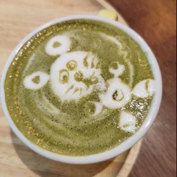 HOT MATCHA LATTE