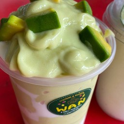 อโวคาโด น้ำผึ้ง นมสดปั่น