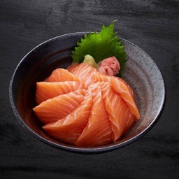 ข้าวหน้าแซลมอน