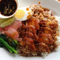 ข้าวหมูกรอบ