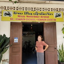 ร้านเช่ารถมอเตอร์ไซค์มีชัย Mixay motor rental (ຮ້ານເຊົ່າລົດຈັກ ມີໄຊ)