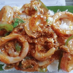 Stir Fried Curry Powder With Rice