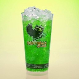 เขียวโซดา(Green syrup soda)