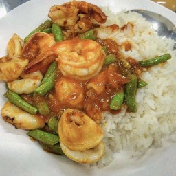 ผัดพริกแกงทะเล