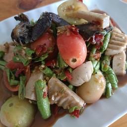 ตำถั่วหมูยอ