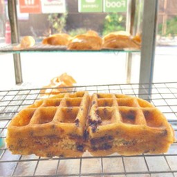 วาฟเฟิลนมสด (ช็อคโกแลตชิพ)