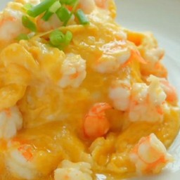 ข้าวไข่ข้นกุ้ง