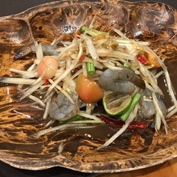 ตำกุ้งสดลาว เล็ก