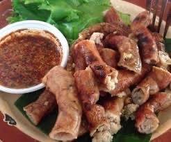 ไส้หมูย่าง