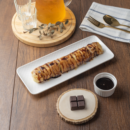 B6 โรตีกล้วย ชีส+ช็อกโกแลต