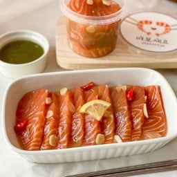 แซลมอนดองซีอิ๊วเกาหลี Size S