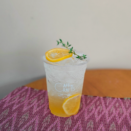 Homemade Honey Lemon Soda