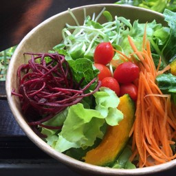 วีแกนสลัดเห็ดย่าง