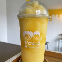 ชาเขียวเสาวรสปั่น