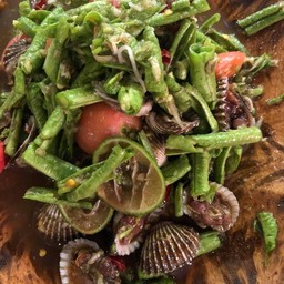 ตำถั่วหอยแครง