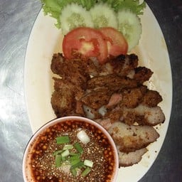 เนื้อย่าง (ใส่พริก)