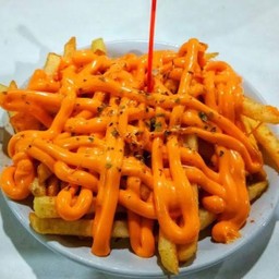 เฟรานฟรายทอพกรอบราดดิปชีสสไตร์เกาหลี