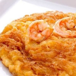 ไข่เจียวกุ้งสับ