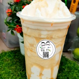 หมีปั่นซอสคาราเมล