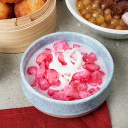 ทับทิมกรอบนมสด มะพร้าวอ่อน