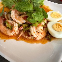 ยำถั่วพูกุ้ง