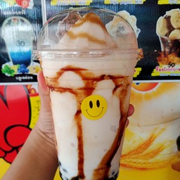 นมสดคาราเมลปั่น