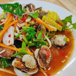 ยำหอยแครง