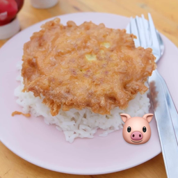 ข้าวไข่เจียวหมูสับ