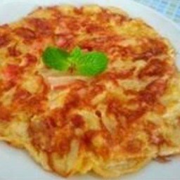 ข้าวไข่เจียวปูอัดใข่2ไบ