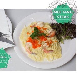 Dสปาเก็ตตี้คาเปลินีไข่กุ้ง