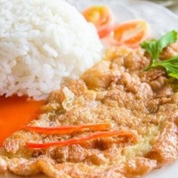 ข้าวไข่เจียว(2ใบ)