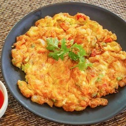 ไข่เจียวผักรวม