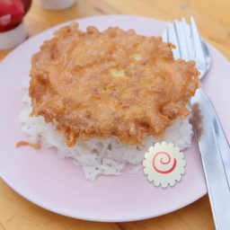 ข้าวไข่เจียวปูอัด