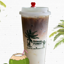 Milk Coconut  Espresso🥥 ลาเต้ มะพร้าว