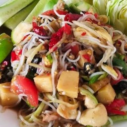 พี่อิ๋ว ส้มตำ ปลานิลเผา เมี่ยงปลาทู เพชรบุรี10 ตลาดกิ่งเพชร(20)