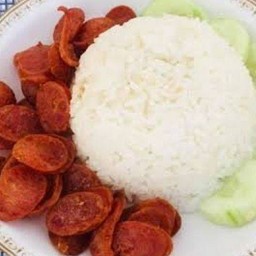 ข้าวหน้ากุนเชียงทอด