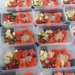 แซลมอนดองซีอิ๊ว