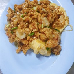 ไข่ข้นไก่สับรวน