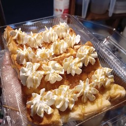 ปังปิ้งเนย-วิปคาราเมล 1 แผ่น