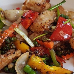 กับข้าว ผัดพริกไทยดำ