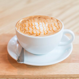 Hot Caramel Macchiato - คาราเมลมัคคิอาโต